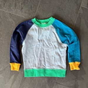 Colorblock Crewneck Sweater for kids